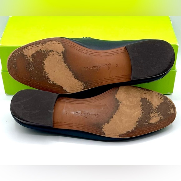 SAM EDELMAN Loraine Leather Loafers. Blue Navy color. Size 10 M - Picture 7 of 8